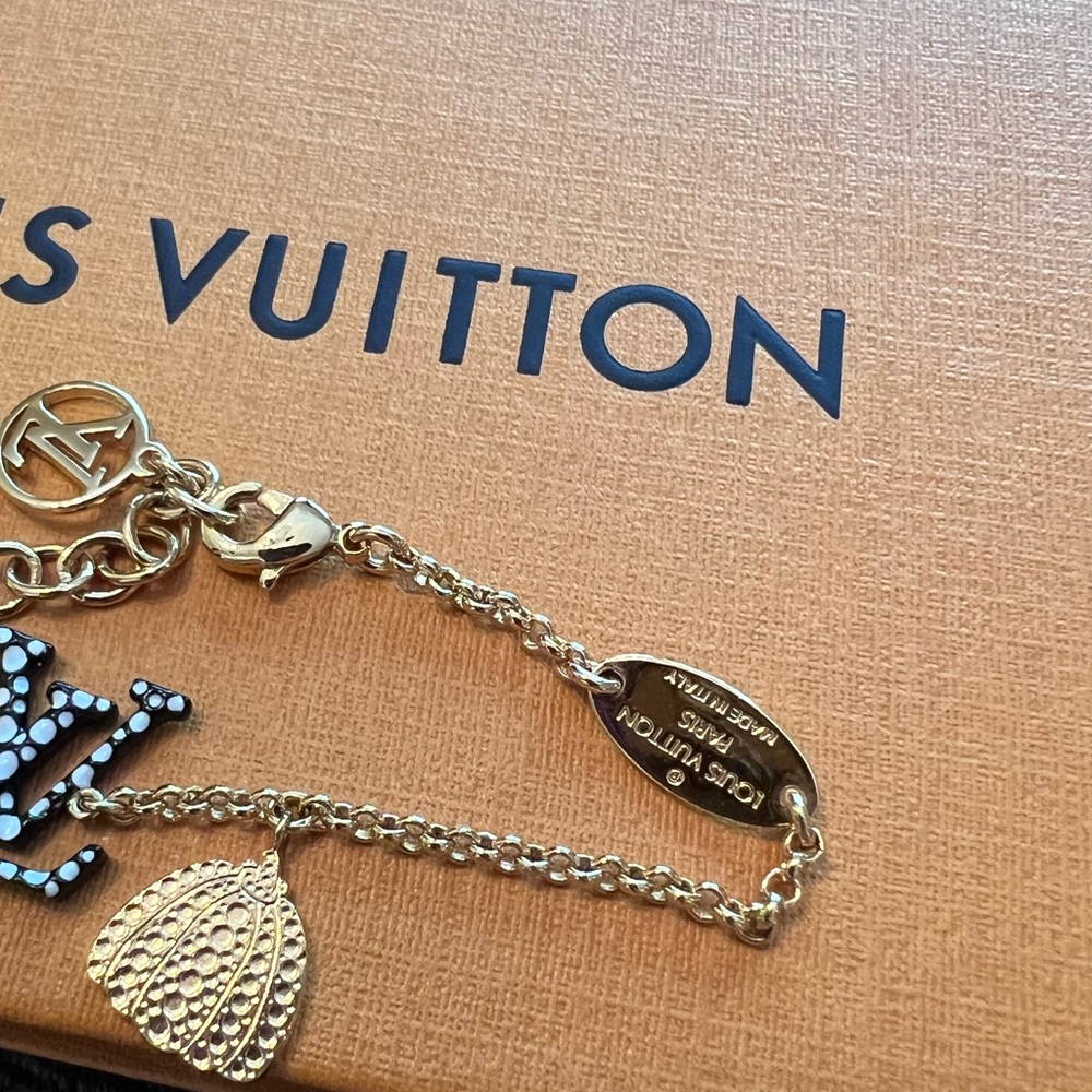 Louis Vuitton x Yayoi Kusama Collaboration Infinity Dots Bracelet M0969A  RARE - Picture 6 of 9